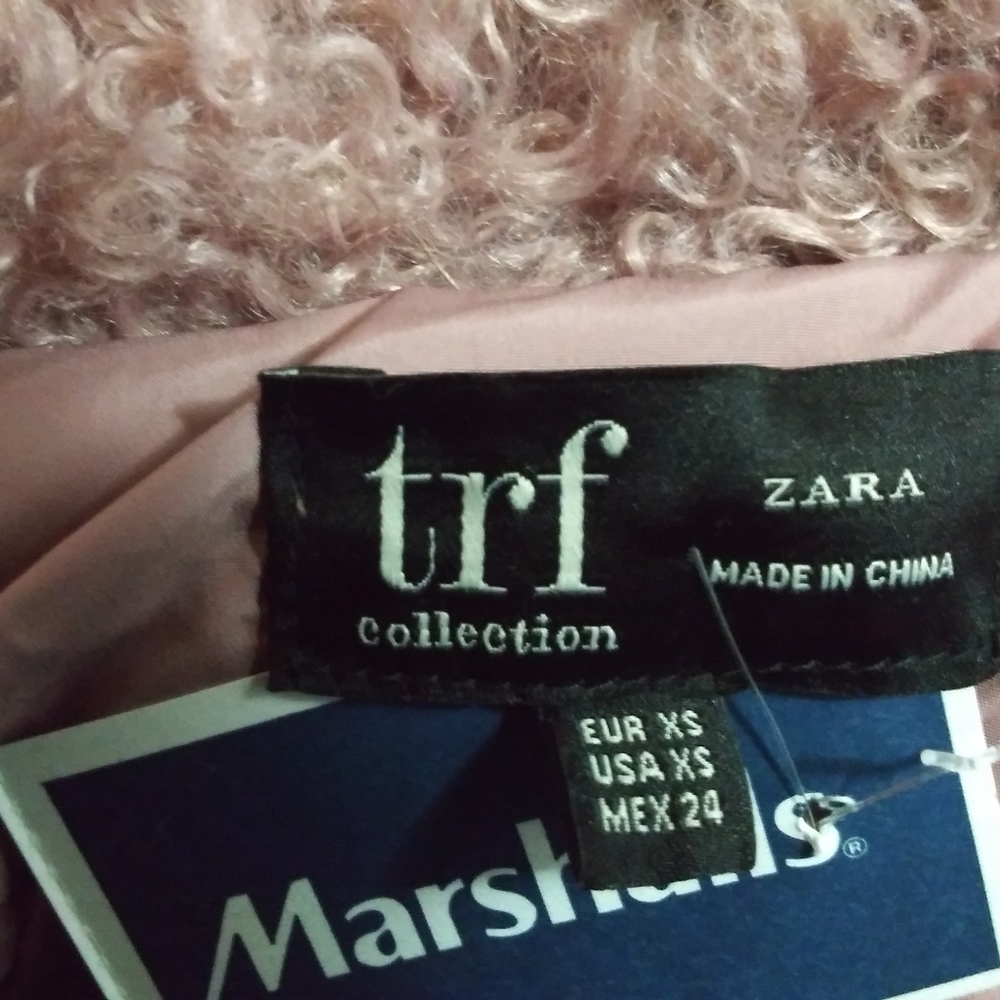 Faux fur coat